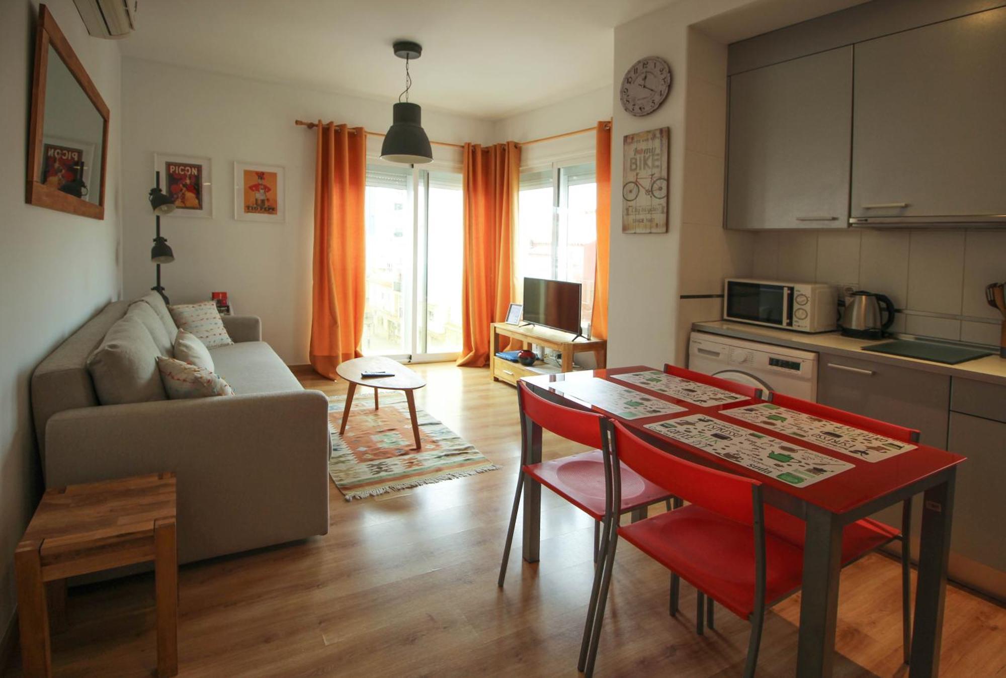 Barcelo 30, Terrace, Center, Garage On Request, Quite Neighborhood, Ba Apartment Malaga Exterior photo